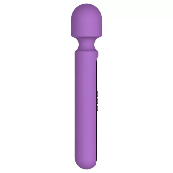 Engily Ross Aura - vibrador masajeador recargable digital - silicona lila
