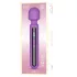 Engily Ross Aura - vibrador masajeador recargable digital - silicona lila