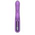 Engily Ross Swell - Vibrador digital recargable con brazo clitorial (morado)