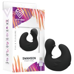 Latetobed - dedo vibrador forma pato (negro)