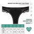 Braguitas Menstruales Adalet Flora Normal (negro)