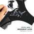 Braguitas Menstruales Adalet Flora Normal (negro) - M