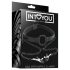 INTOYOU - Mordaza con pinzas para pezones (negro)