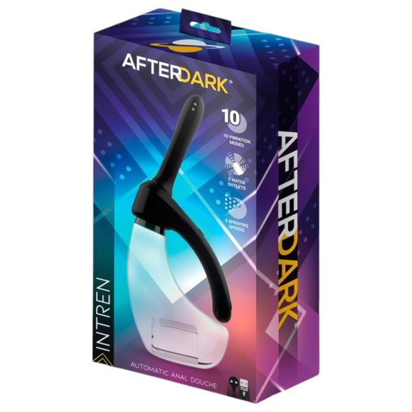 Afterdark - limpiador anal automático vibrador - transparente