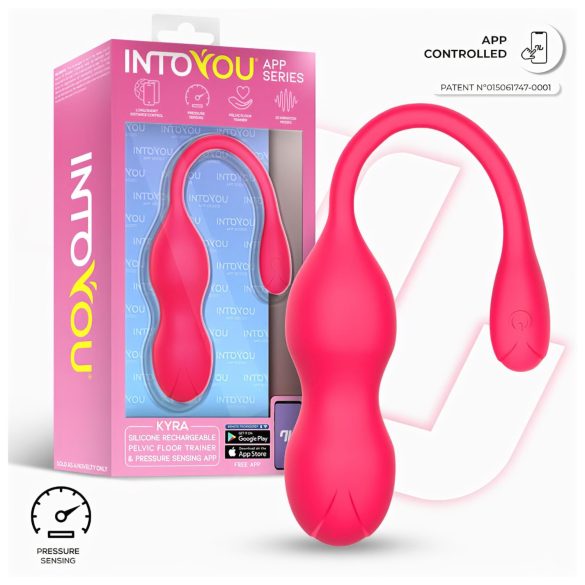 INTOYOU Kyra Pelvic - dúo kegel inteligente vibrante (rosa)
