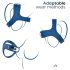 INTOYOU - anillo vibratorio inteligente para pene y testículos (azul)