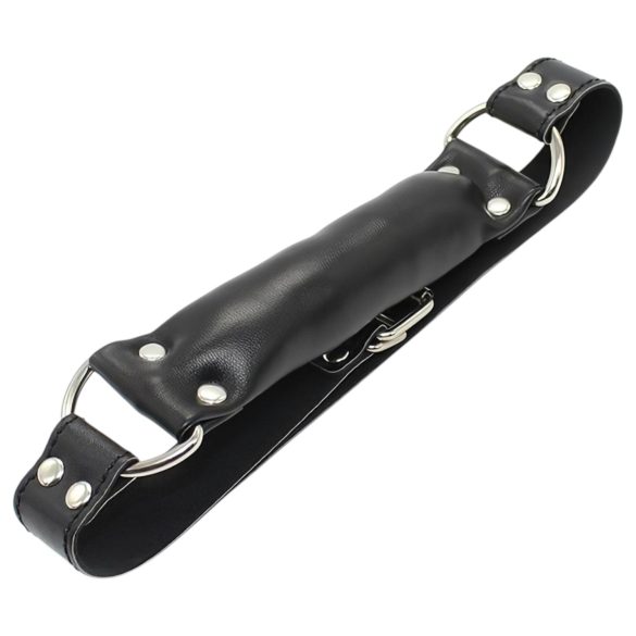 Latetobed - mordaza acolchada - cuero sintético negro