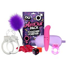 Pack Amour Juntos - set inicial con vibrador - 7 piezas