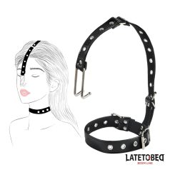 Latetobed - collar con gancho para hocico (negro)
