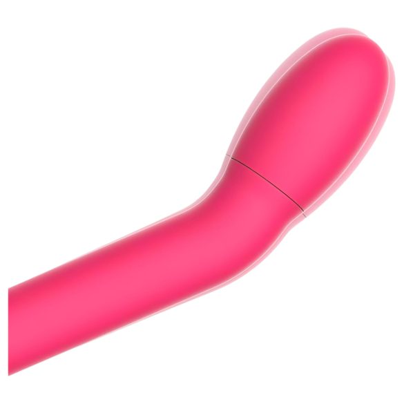 Adalet Gently - vibrador punto G y próstata inteligente - silicona rosa