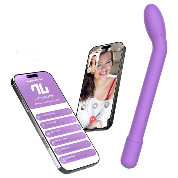 Adalet Gently - vibrador punto G y próstata inteligente - silicona lila