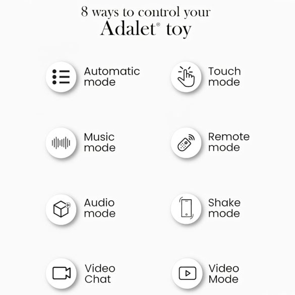 Adalet Gently - vibrador punto G y próstata inteligente - silicona lila