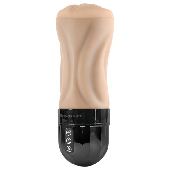 Zero Tolerance - masturbador masculino succionador vibrador - color natural