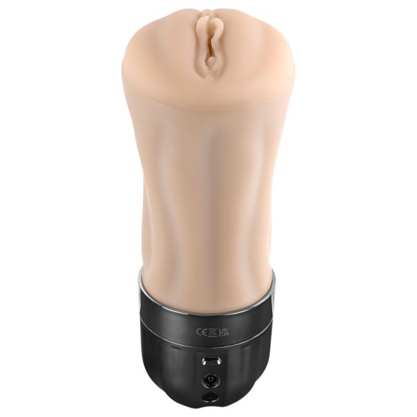 Zero Tolerance - masturbador masculino succionador vibrador - color natural