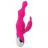 Evolved - vibrador rosa con perlas y brazo estimulante