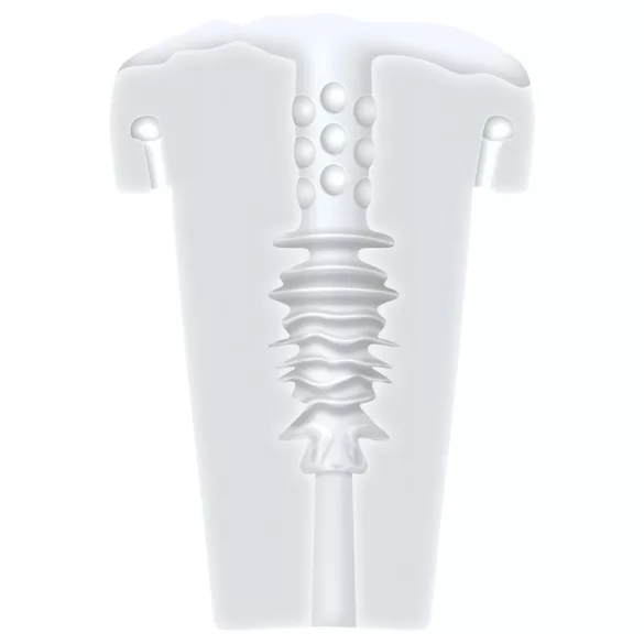 Zero Tolerance - masturbador succionador vibrador recargable - transparente