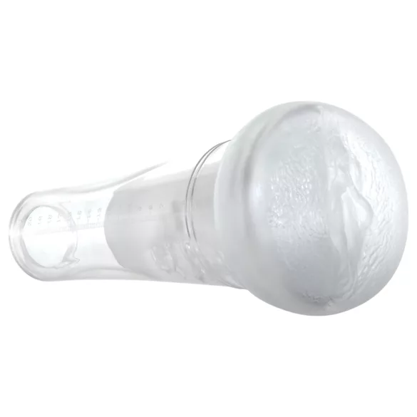 Zero Tolerance - masturbador succionador vibrador recargable - transparente