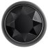 Conjunto de Plugs Anales Evolved - Gema Negra, Metal Plateado
