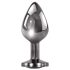 Conjunto de Plugs Anales Evolved - Gema Negra, Metal Plateado