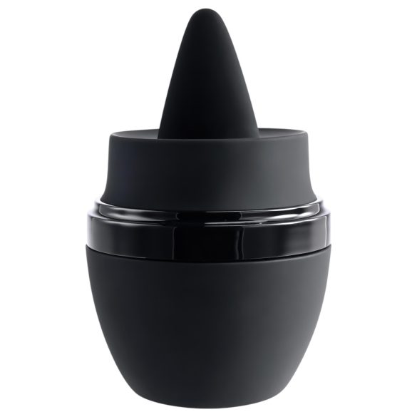 Evolved - Vibrador tipo lengua recargable - silicona negra