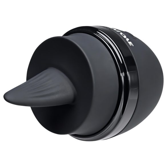 Evolved - Vibrador tipo lengua recargable - silicona negra