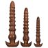 Evolved Twisted Love - Set de Dildos Anales (Estilo Madera)