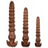 Evolved Twisted Love - Set de Dildos Anales (Estilo Madera)