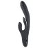 Playboy Rapid Rabbit - vibrador recargable con brazo de clítoris (negro)