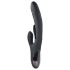 Playboy Rapid Rabbit - vibrador recargable con brazo de clítoris (negro)
