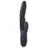 Playboy Rapid Rabbit - vibrador recargable con brazo de clítoris (negro)