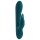 Playboy Rabbit - vibrador acuático con estimulador de clítoris (turquesa)