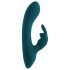 Playboy Rabbit - vibrador acuático con estimulador de clítoris (turquesa)