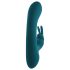 Playboy Rabbit - vibrador acuático con estimulador de clítoris (turquesa)