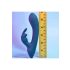 Playboy Rabbit - vibrador acuático con estimulador de clítoris (turquesa)