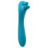 Evolved Cara o Cruz - vibrador recargable de doble punta (azul)