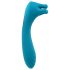 Evolved Cara o Cruz - vibrador recargable de doble punta (azul)