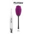 Playboy - vibrador rosa con lengua, recargable e impermeable (lila)