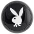 Playboy Tux - plug anal pequeño (plateado)
