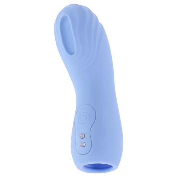 Evolved - Vibrador de Dedo Texturizado (Azul)