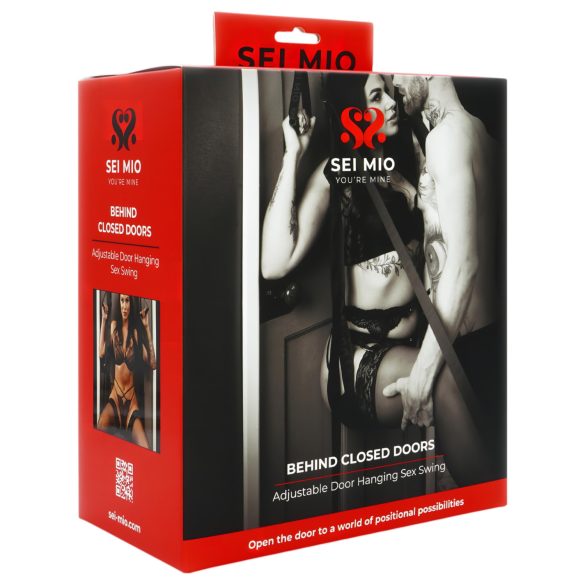 Sei Mio - columpio sexual para puerta (negro)