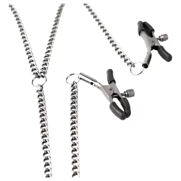 Sei Mio - pinza para pezones y labios íntimos - negro