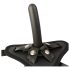 Sei Mio - Dildo con Arnés Ajustable - 12,5 cm (Negro)