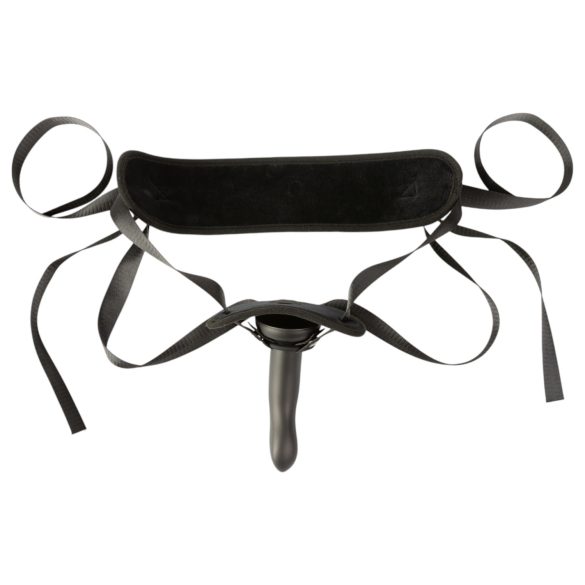 Sei Mio - arnés con consolador - 15 cm - negro