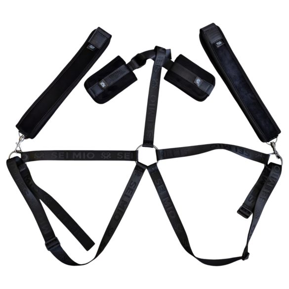 Sei Mio - set de fijación ajustable (negro)