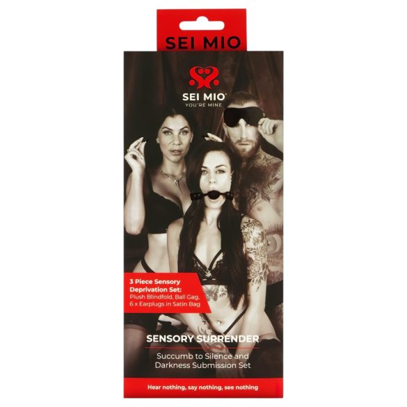 Sei Mio - Kit BDSM avanzado - negro