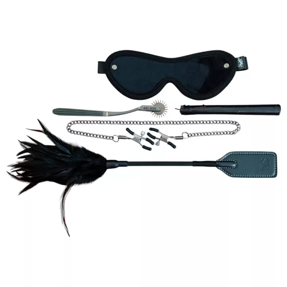 Sei Mio - Set BDSM 5 piezas - negro
