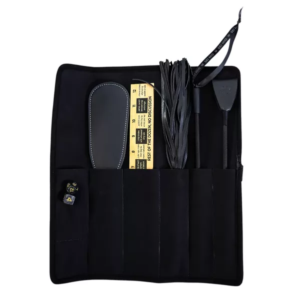 Sei Mio - set de instrumentos BDSM - 5 piezas - negro