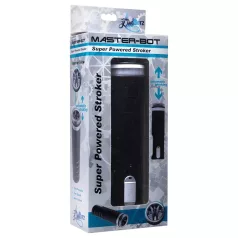   Master-Bot - masturbador con boca flexible y suave con púas (negro)