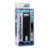 / Master-Bot - masturbador con boca flexible y suave con púas (negro)