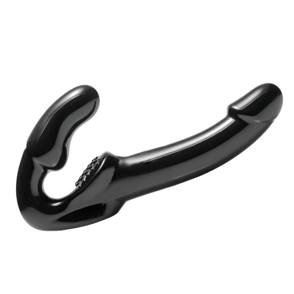 Strap U Revolver - consolador ajustable sin arnés (negro)